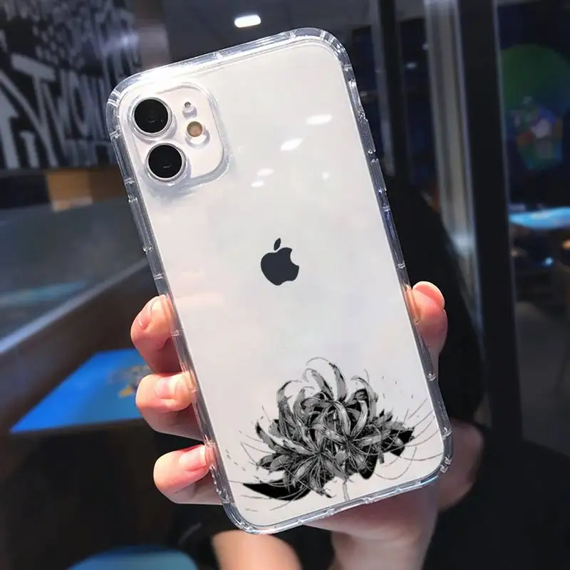 

Art David line Painted Phone Case Transparent soft For iphone 5 5s 5c se 6 6s 7 8 11 12 plus mini x xs xr pro max