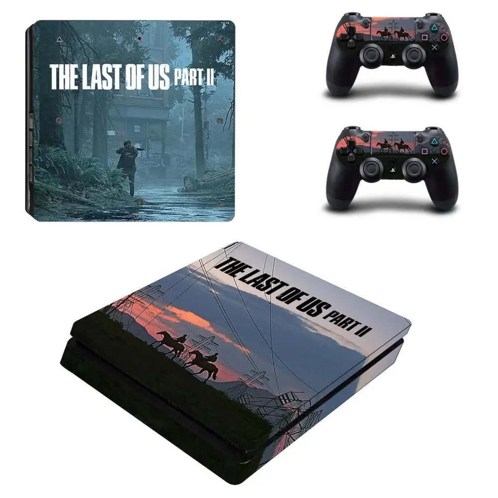 Последняя часть из США 2 тонкая наклейка для PS4 консоли Sony PlayStation 4 и контроллера
