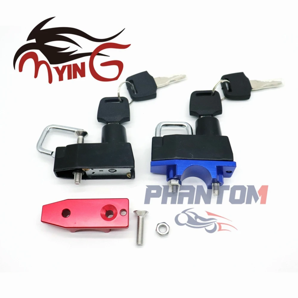 Замок на шлем для YAMAHA MT 25 YZF R3 R25 R1 R6 FZR1000 XJ6 YFM 700/600/550 аксессуары мотоциклов зажим