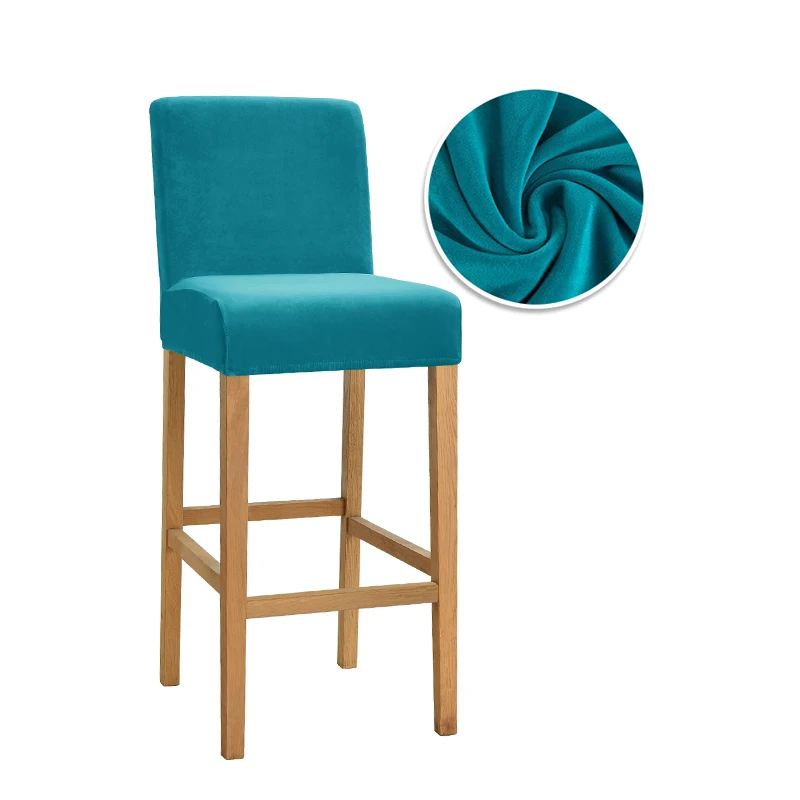 Новинка бархатные тканевые чехлы для стульев 22 цвета на сиденья чехол отелей