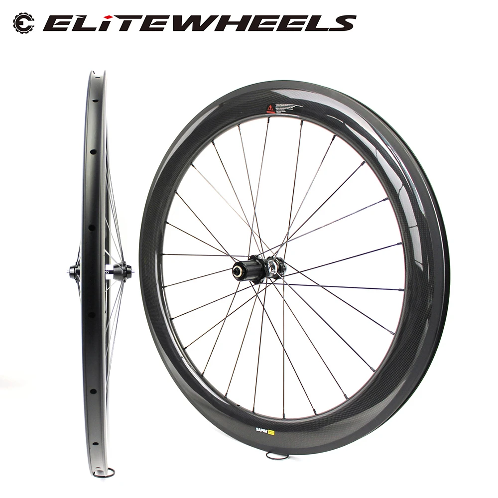 ELITEWHEELS Углеродные колеса 25 мм ширина 60 Глубина DT SWISS 350s ступица клинчер шоссейные