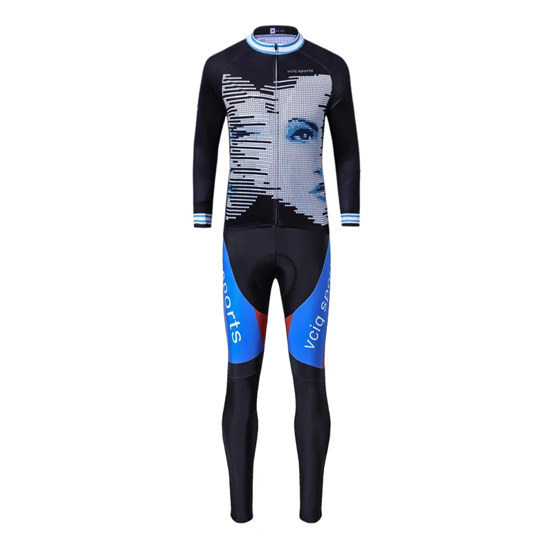 2019 дышащий велосипедный костюм с длинным рукавом одежда для горного велосипеда