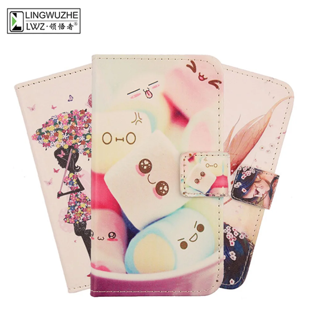 

Для Blackview BV6300 Pro 5,7 дюймовый мультяжный с кожаный чехол-портмоне с откидной крышкой крышка для Blackview BV6300 Pro Чехол для телефона Funda