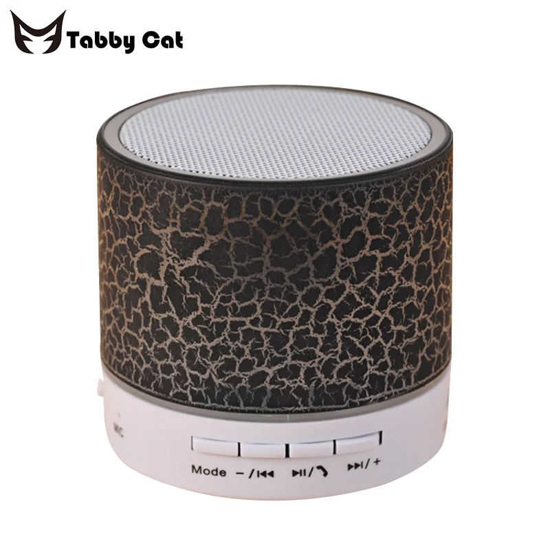 A9 Мини Bluetooth динамик трещины беспроводной громкий коробка сабвуфер LED