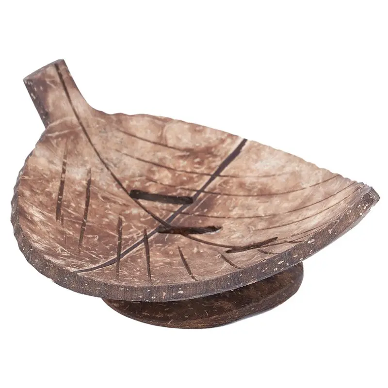 1 шт. креативная ручная работа натуральная деревянная ванная комната мыльница