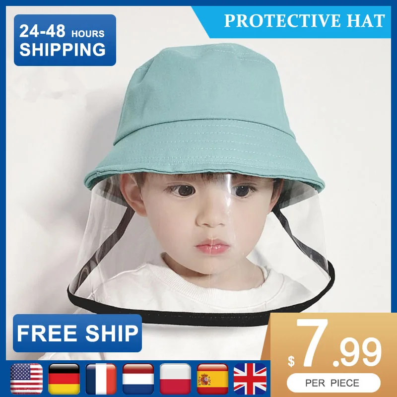 Детская Пылезащитная крышка с полным лицевым покрытием Панама детская защита