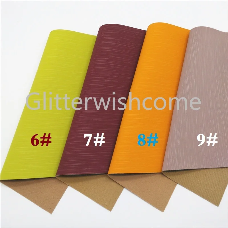 Glitterwishcome 21X29 см A4 размер винил для бантов рисунок шелк Синтетическая кожа искусственная кожа листы для бантов, GM635A