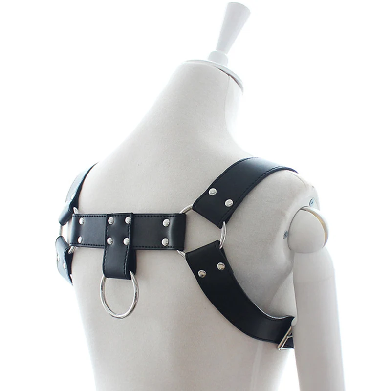 Мужское нижнее белье кожаный ремень для бондажа мужской Регулируемый фетиш