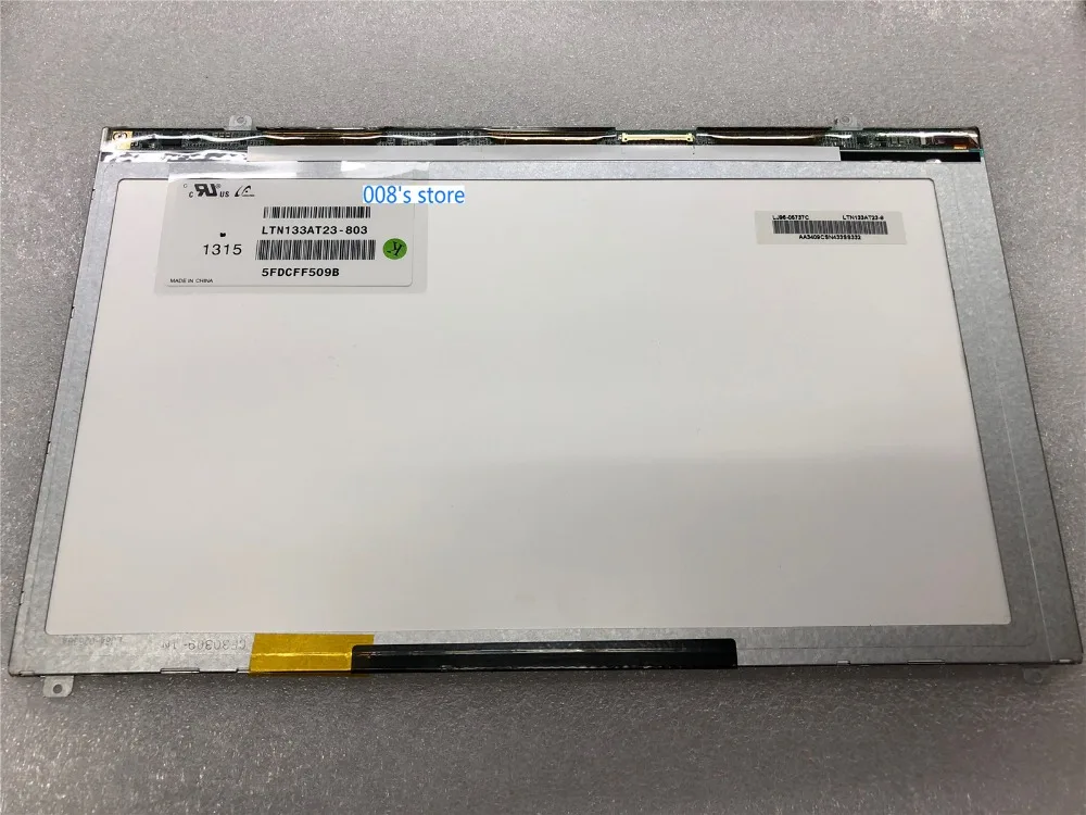 LED display Panel Сенсорный экран/Дисплей 1366*768 для samsung NP530U3C NP530U3B NP535U3C NP535U3X NP532U3C светодиодный LTN133AT23-801 802 803 40 pin-код - Цвет: LED display Panel