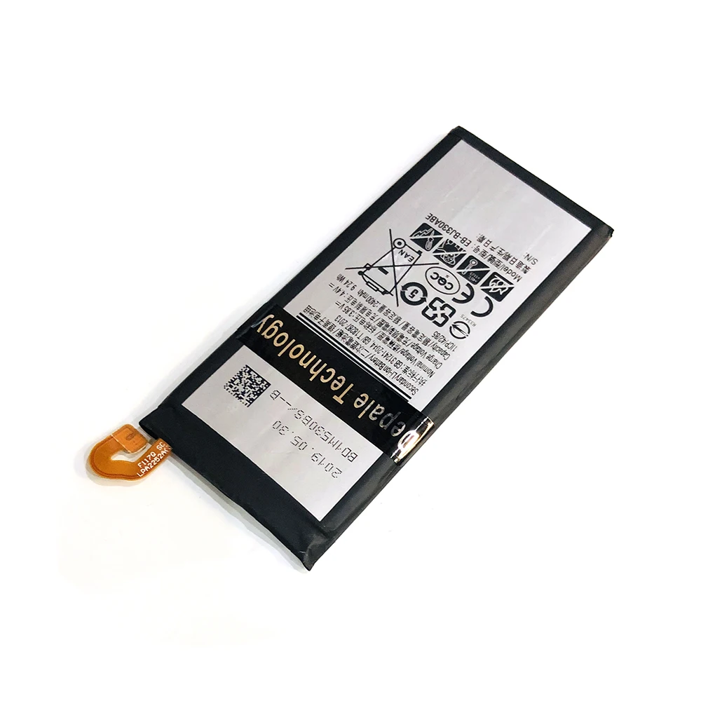 Для samsung GALAXY J3 SM-J330 J3300 батарея мобильного телефона плата EB-BJ330ABE литий-ионная Замена 2400 мАч