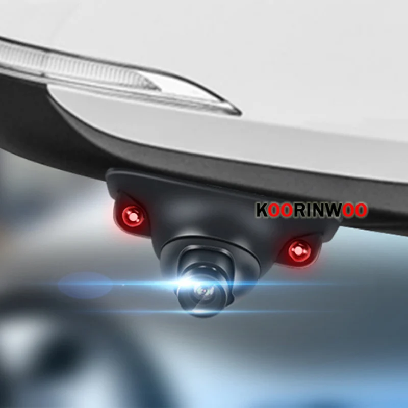 Koorinwoo переключатель 360 DVR система парковки 4-канальный раздельный ящик левый