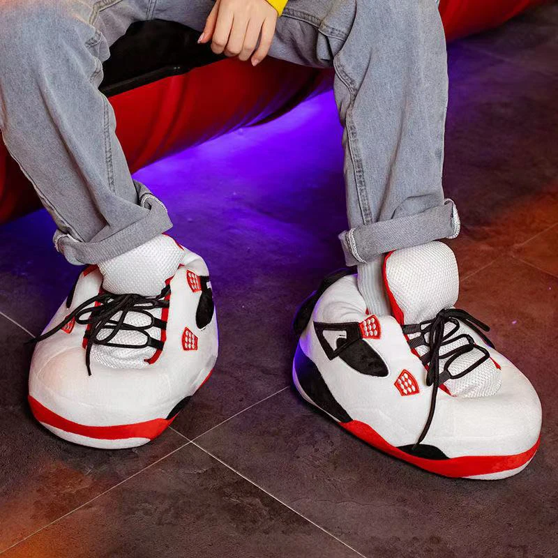 

Women Sneakers Chaussure Femme Casual Male Shoes Zapatillas Mujer Fluffy Slippers Warm Soft Sandals Tenis Masculino Flip Flops