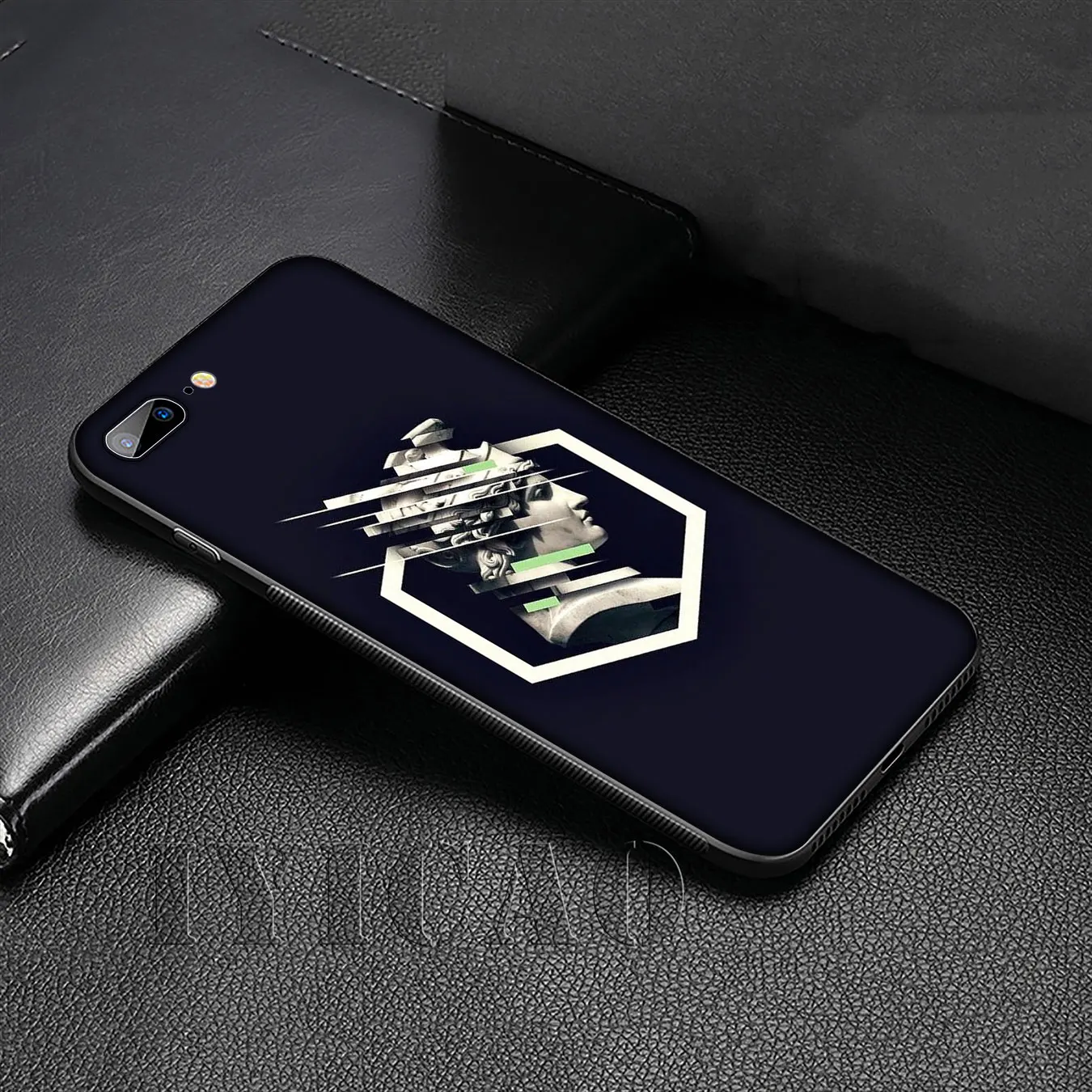 Art Aesthetic Van Gogh Mona Lisa David Soft Silicone Cover Case for iPhone 11 Pro XR X XS Max 6 6S 7 8 Plus 5 5S SE Black |