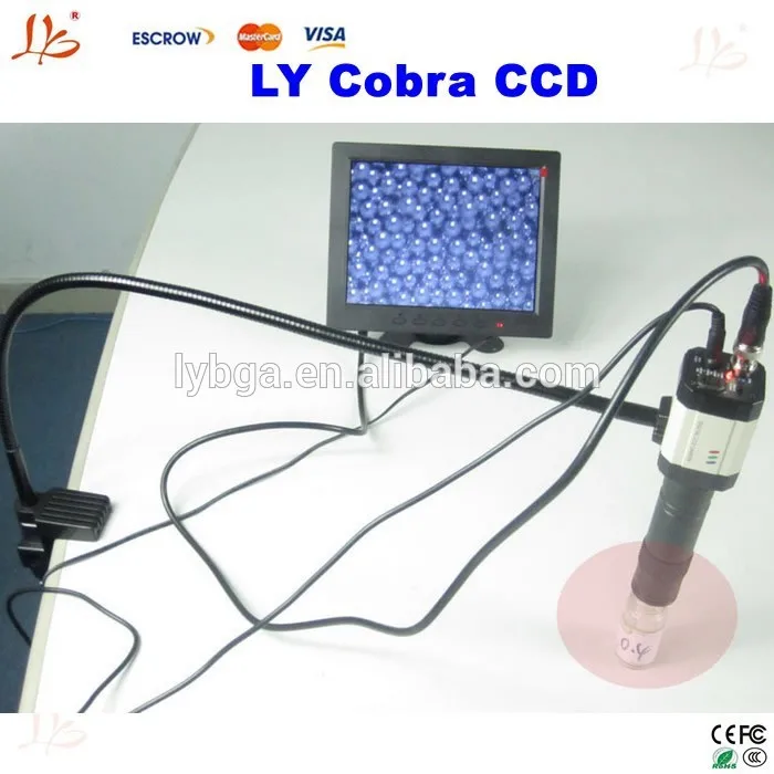 

Video CCD camera for LY bga accessories with 100X mangifications
