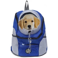 pet carrier backpack for cats and dogs breathable ventilated design hands free pet travel bags for hiking camping outdoor use