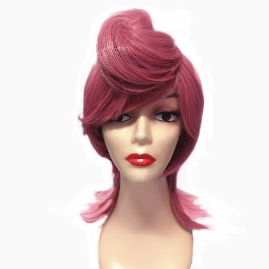 Trish Una парик аниме JOJO Необычные Приключения Косплей золотой ветер термостойкие
