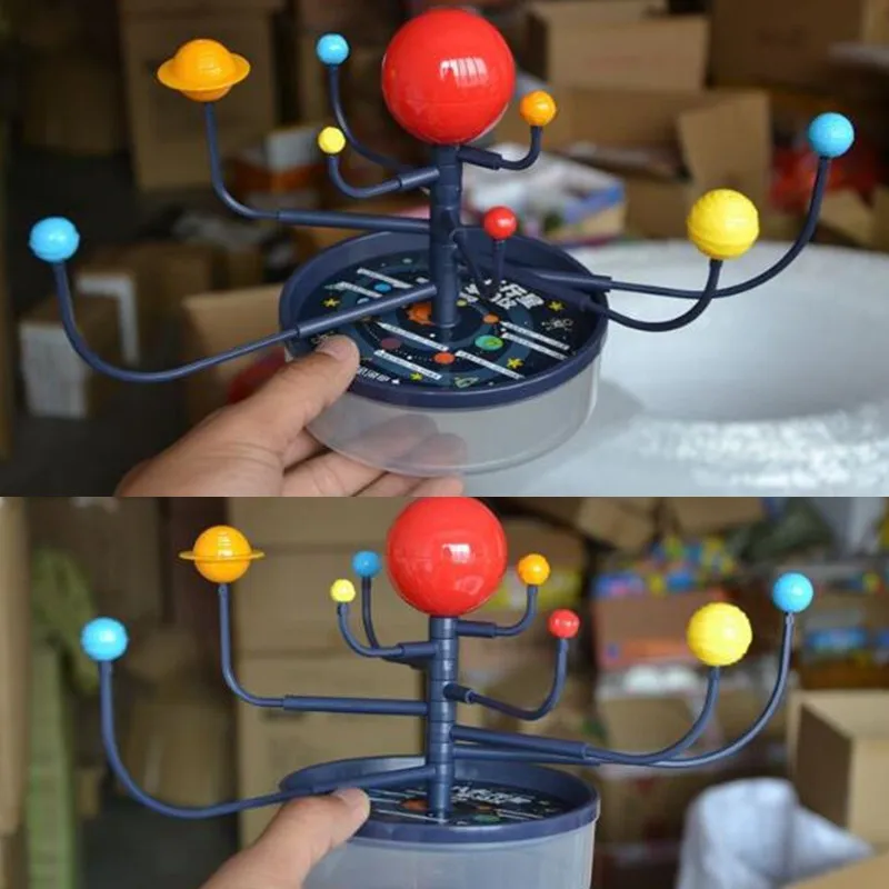 Девять планет в солнечной системе Планетарий Живопись Искусство и наука