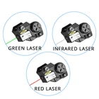Красный лазерный прицел пистолета с инфракрасной точкой для самообороны Glock, тактический прицел с зеленым лазером, оптический прицел