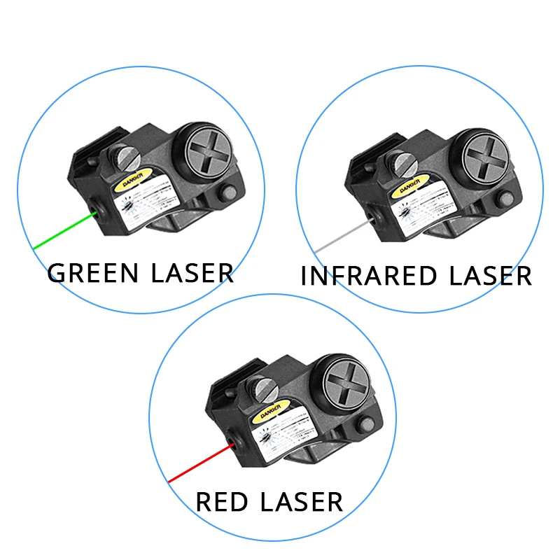 Laserspeed Мини зеленый лазерный пистолет Красный прицел с Пикатинни S &amp W Marui лазер