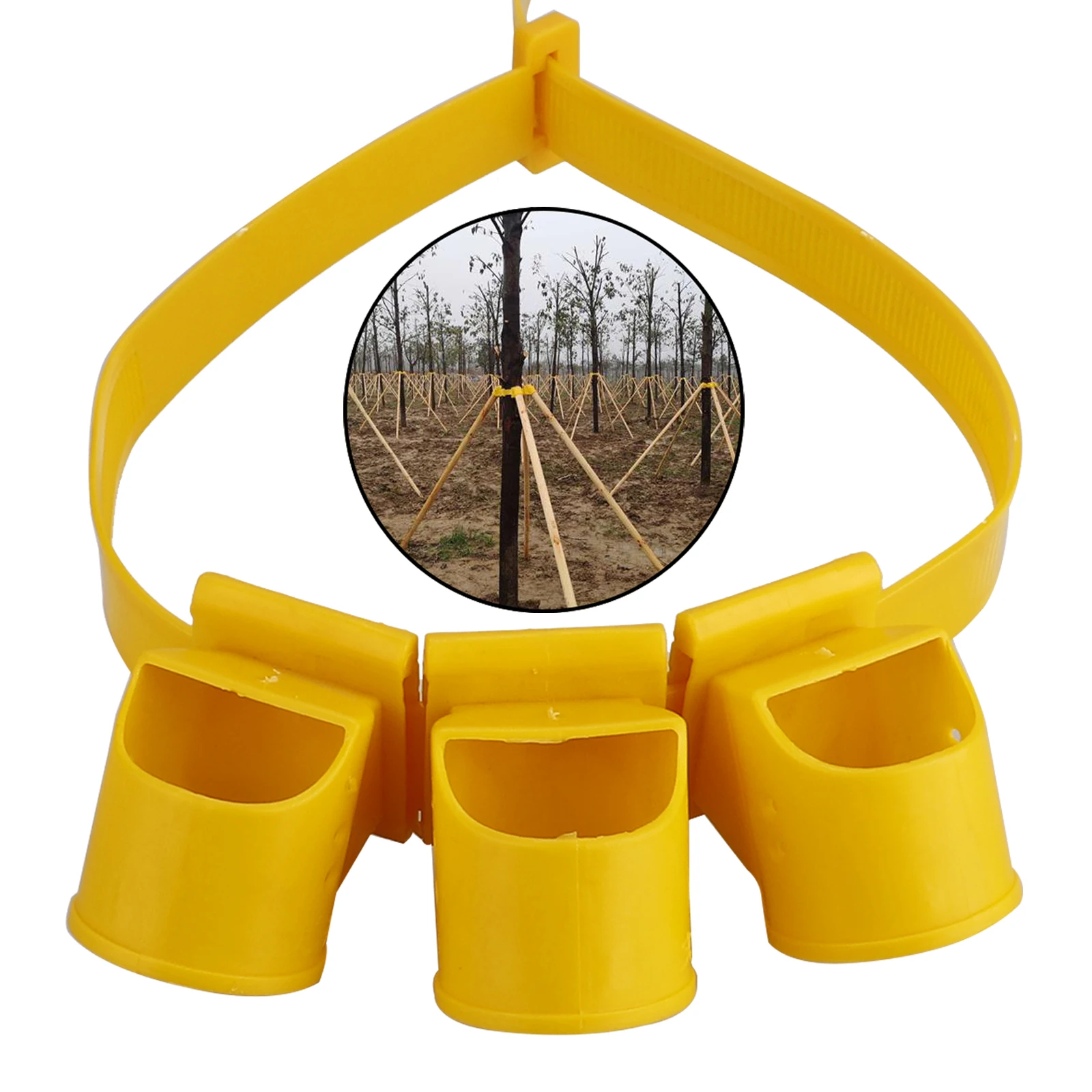 

Связывания Комплект Держателя кронштейна Плодовое дерево крепление Поддержка инструмент 1 м в полоску с принтом в виде ветрозащитный желты...