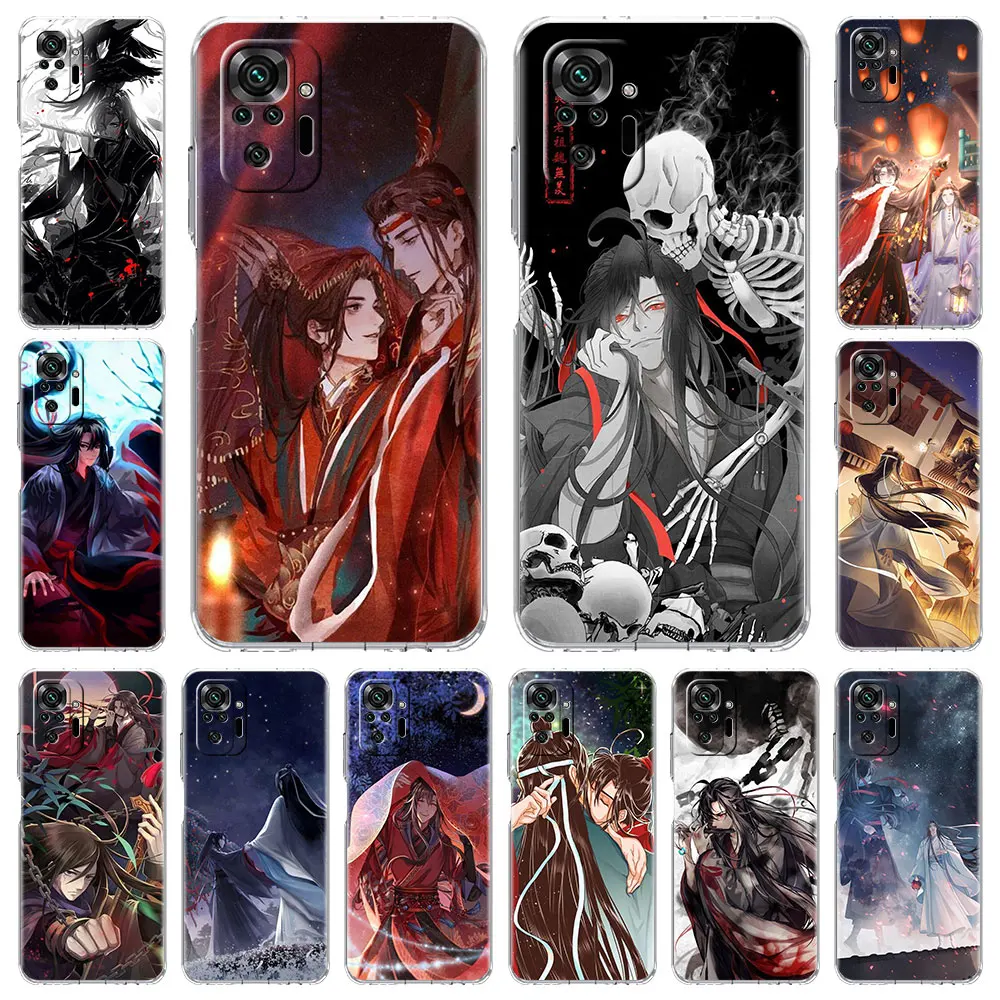 

Anime Mo Dao Zu Shi Soft Clear Case For Xiaomi Redmi Note 10 9 Pro 9S 8 10S 7 8T 9C 7A 8A 9T K40 Silicone Phone Cover Fundas