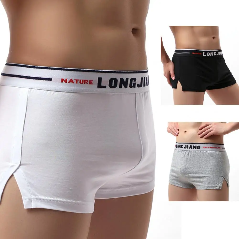 

New Boxer Men Underwear Male Cotton Underpants Solid Color Soft Panties Shorts Pure Breathable Seamless Bulge Pouch Boxers Brief