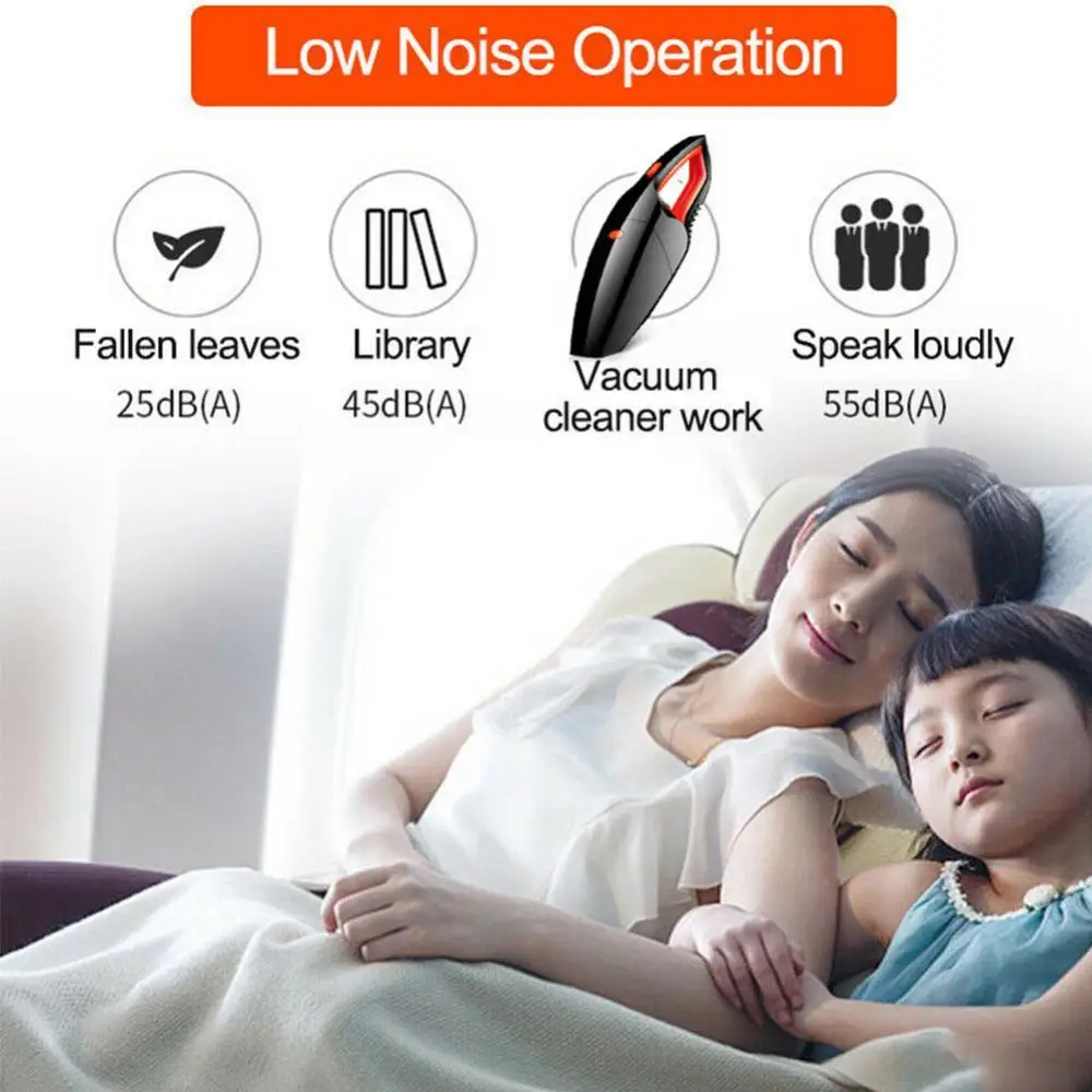 50% Лидер продаж! Портативный пылесос для сухой и влажной уборки автомобиля 12 В 120