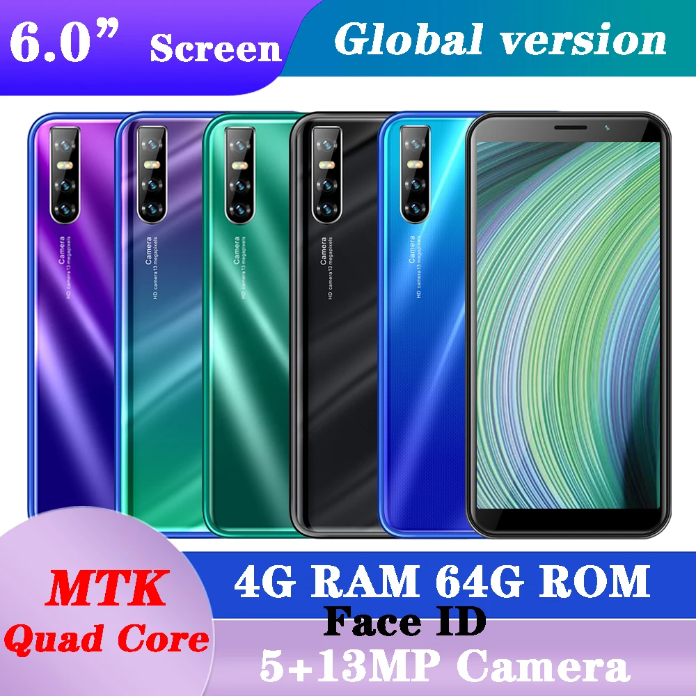 Мобильный телефон Face ID Mate 20 Pro 13 МП оригинальный 4 Гб ОЗУ 64 ПЗУ четырёхъядерный