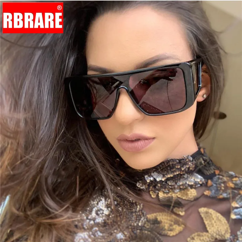 Новые квадратные розовые солнцезащитные очки RBRARE женские зеркальные с