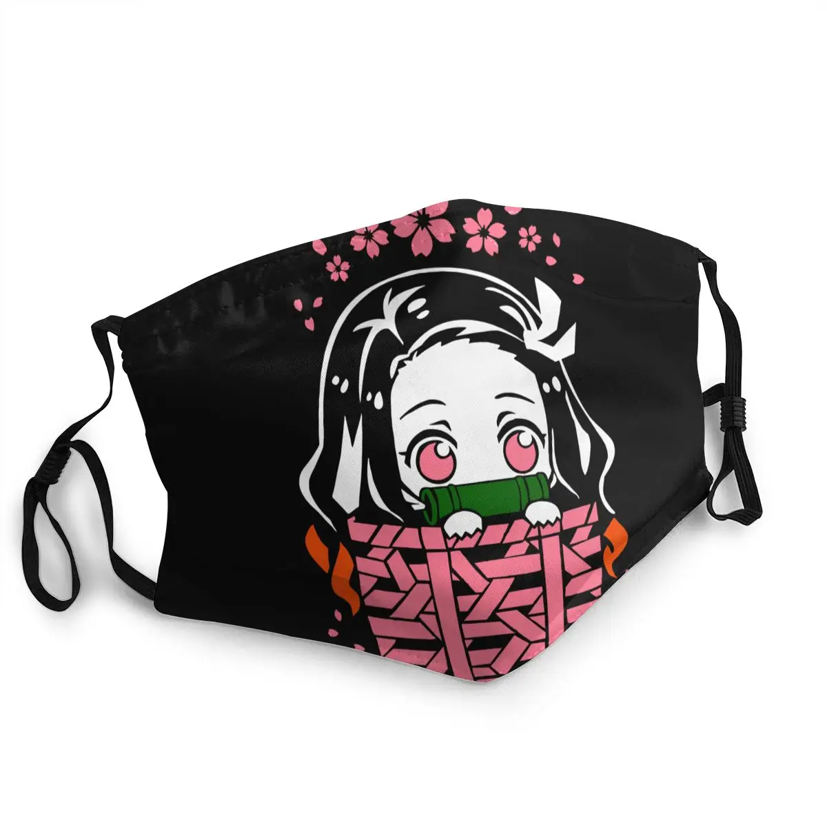 Nezuko многоразовая маска для лица взрослых демон убийца Kimetsu No Yaiba PM2.5