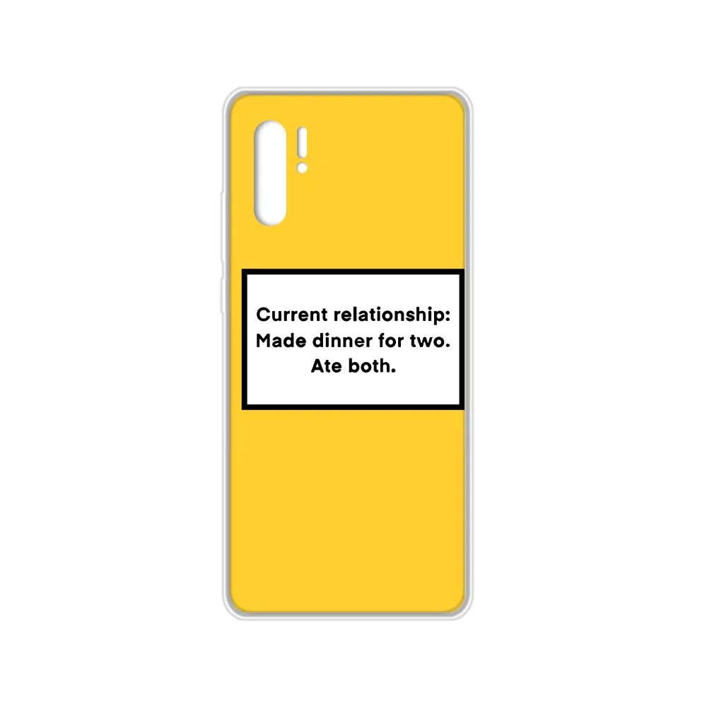 Прозрачный чехол с английскими буквами для HUAWEI Nine 5t p 8 9 10 p20 P30 p40 P pro Smart 2019 Z lite