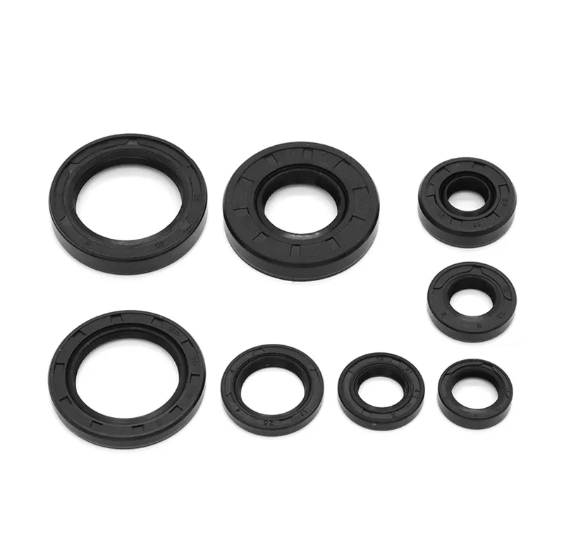 Комплект масляного уплотнения двигателя 7 шт. коленчатый уплотнитель для Yamaha YZ85