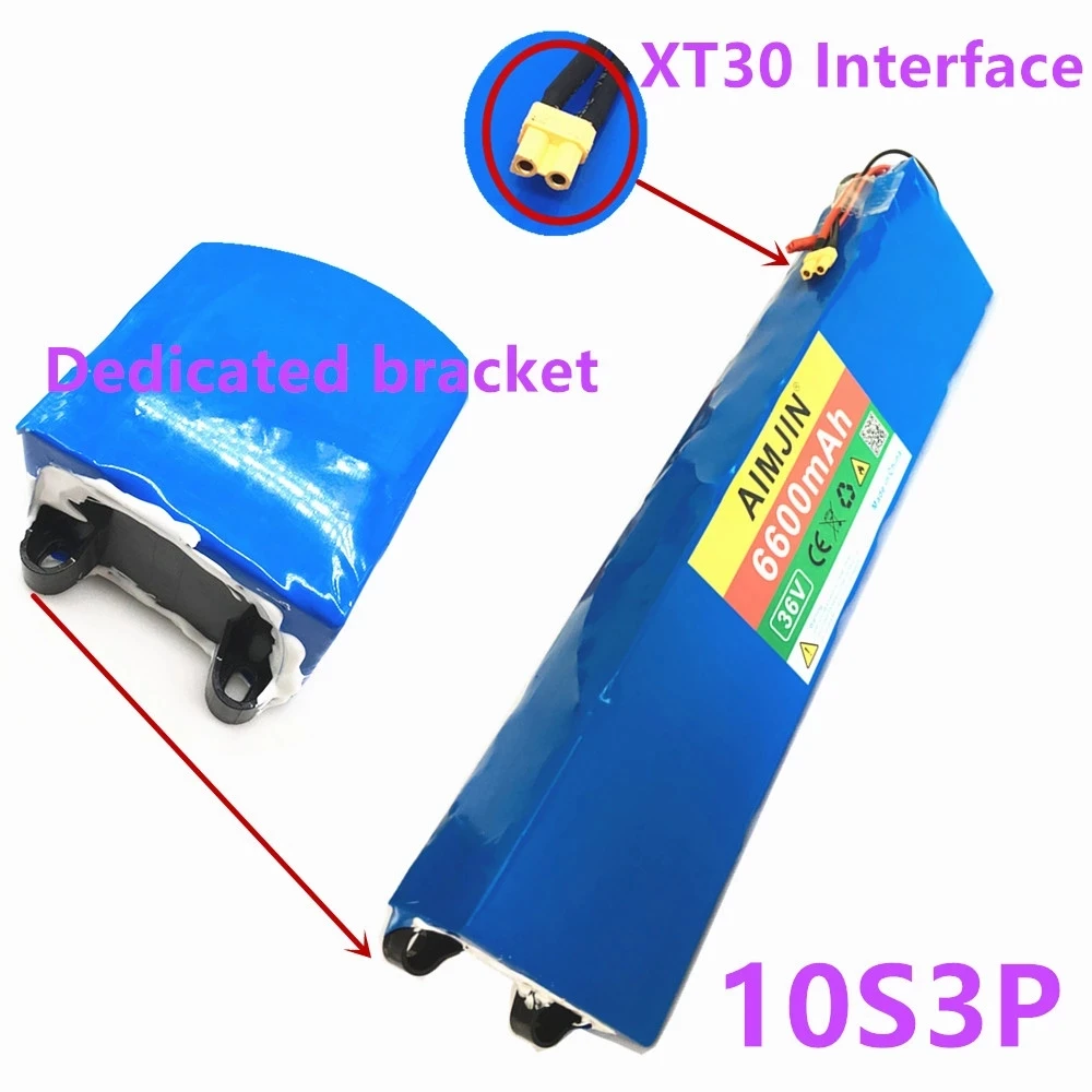

2021 100% 36V 6600mAh Scooter Battery Pack For Xiaomi Mijia M365, Electric Scooter accessories, BMS Board For Xiaomi M365