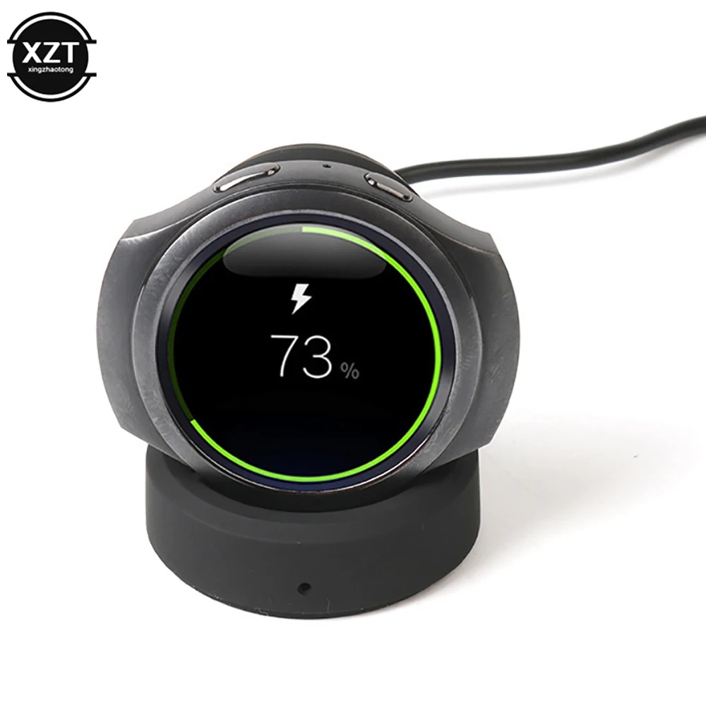 Беспроводная зарядная док-станция для Samsung Gear S3 Frontier S2 умные часы быстрое