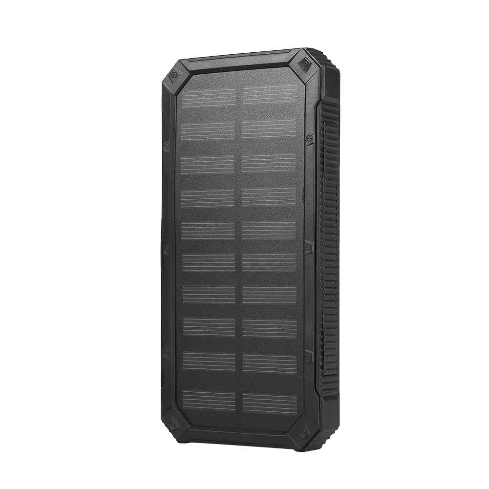 Портативный чехол на солнечной батарее для быстрой зарядки, двойной USB Полярный Мобильный Внешний аккумулятор, чехол, комплекты для самостоятельной сборки, 20000 мА/ч