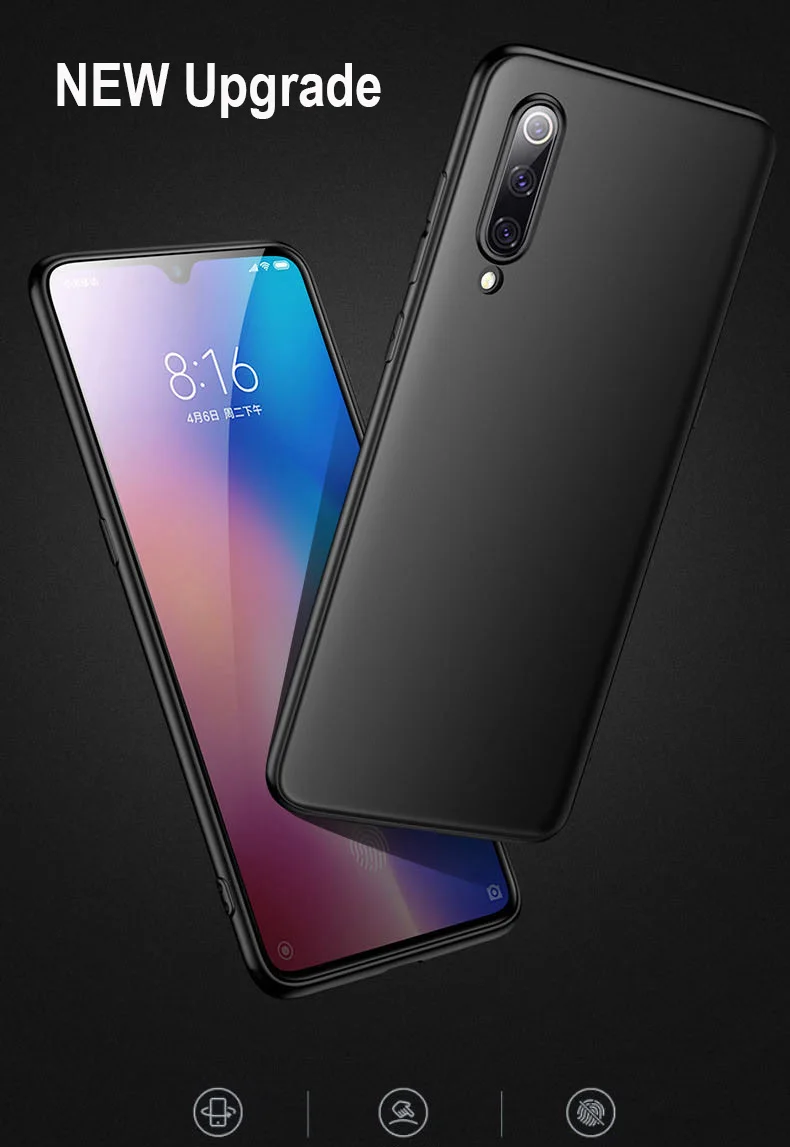 Мягкий черный чехол из ТПУ для samsung Galaxy S10 Примечание 10 Pro+ S8 S9 S7 A70 A60 A50 A40 A30 A20e A10 M20 ультра тонкий роскошный кожаный гладкий Чехол