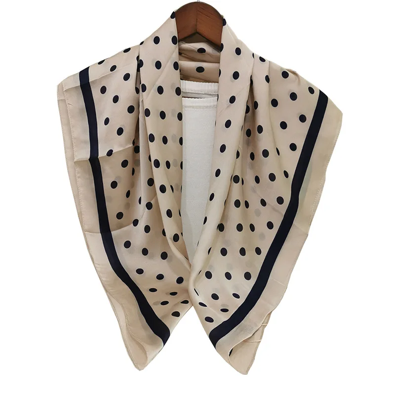 

Silk Scarf Women Shawls Wraps Fashion Small Hair Neck Hijabs Foulard Scarves Female Lady bufanda seda mujer echarpe ete soie