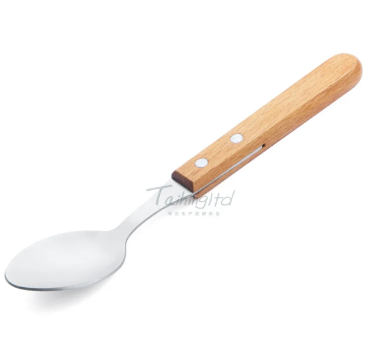 

4pcs Steak Knife Fork Spoon Cutlery Set Brazilian Wood Handle Steak Knife Fork Spoon Western Tableware Kitchen Accessories