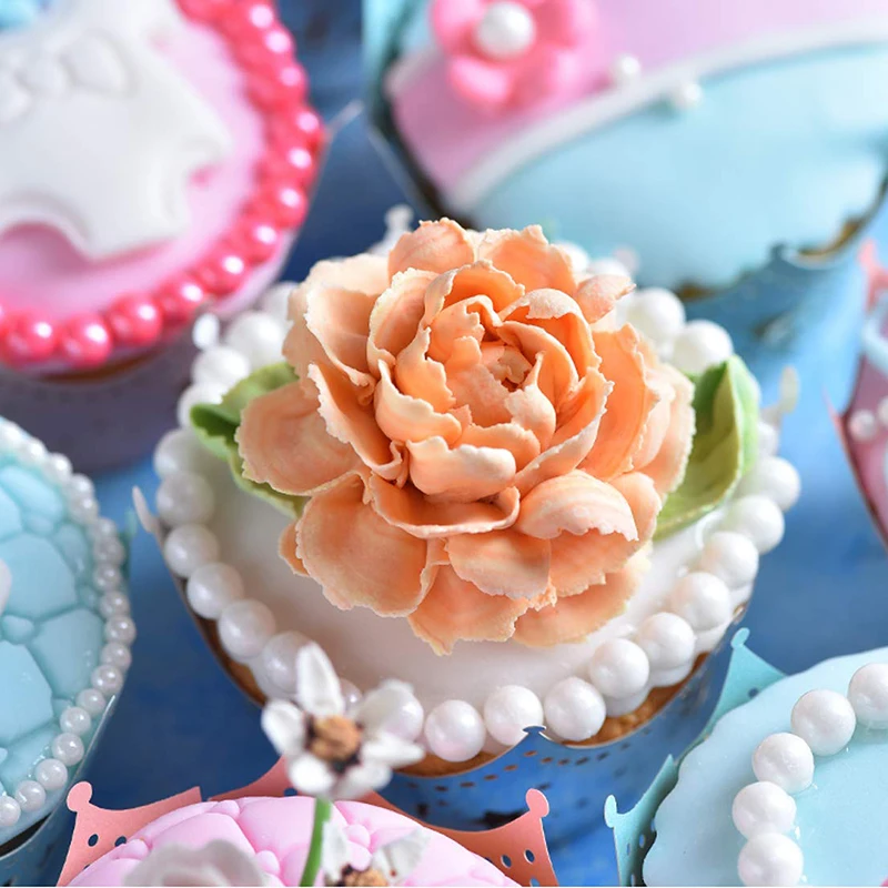 Съедобные конфеты жемчуг топперы для торта праздничные жемчужный шейкер банка