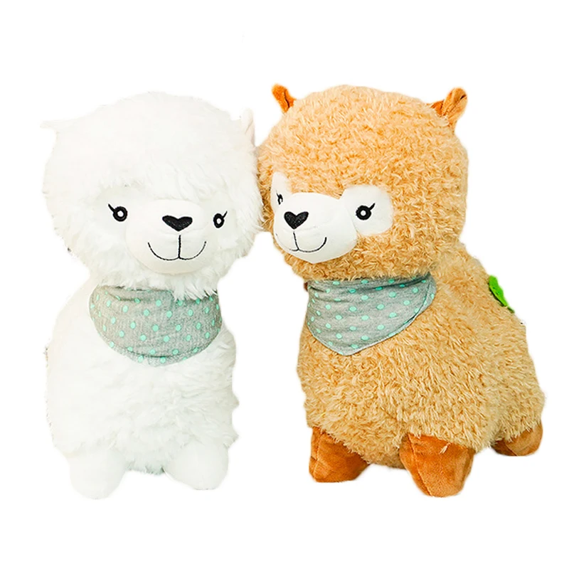 

25cm-45cm Lovely Alpaca Llama Plush Toy Animal Stuffed Animal Dolls Soft Plush Sheep For Kids Girls Birthday Xmas Gifts 4 Colors