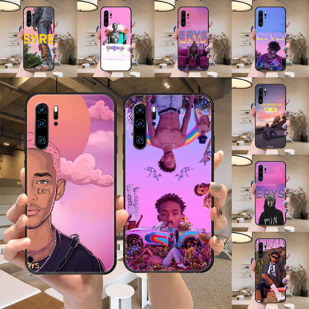 Чехол для телефона Jaden Smith Rapper Huawei P Mate P10 P20 P30 P40 10 20 Smart Z Pro Lite 2019 черный