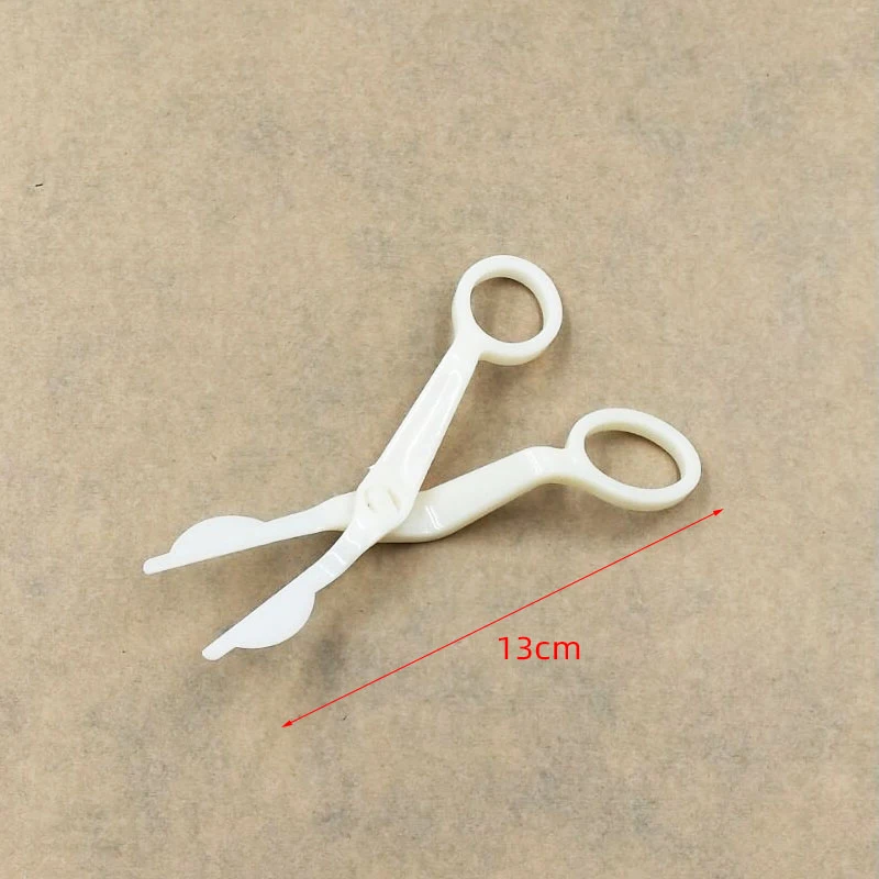 

Plastic Piping Flower Scissors Nail Cream Transfer Lift Cake Rose Decorating Tray Removable Cake Baking Tools DIY Pastry Tools