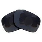 Поляризованные солнцезащитные очки, Запасные линзы, зеркальная оправа, серый, черный