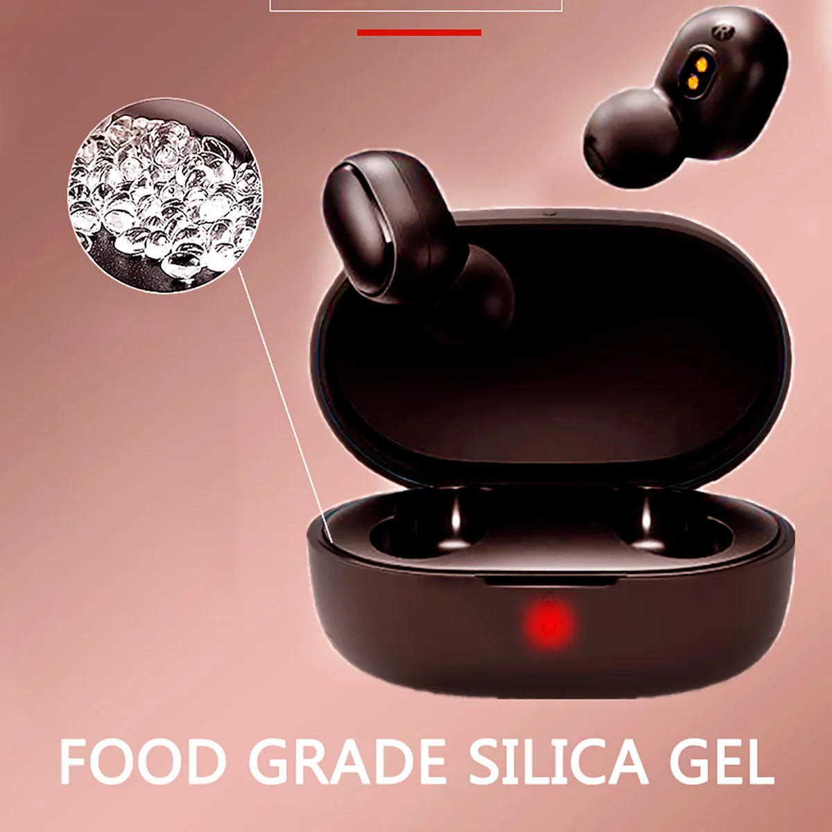 Новый однотонный силиконовый защитный чехол для наушников Xiaomi Redmi Airdots TWS Bluetooth