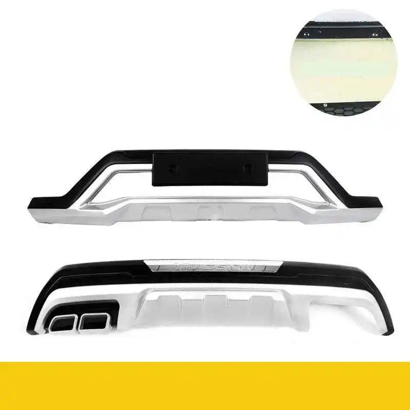 

Styling Rear Diffuser Parachoques Delantero Front Aleron Protector Spoiler Auto Coche Car Lip Bumper 2015 FOR Hyundai Tucson