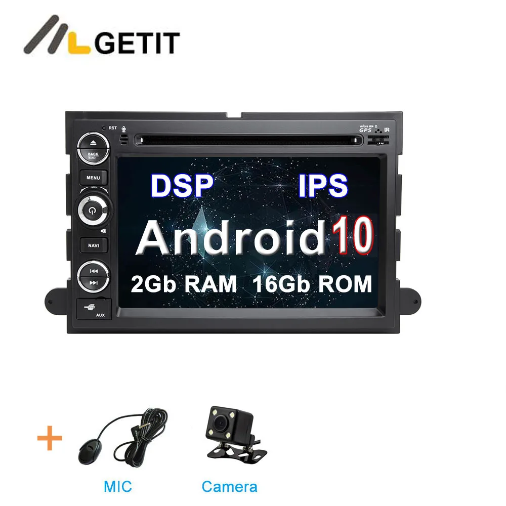 2G CAMERA-DSP Ips DSP Android 10 dvd-плеер автомобиля для Ford 500/F150/Explorer/Edge/Expedition/Mustang/fusion/Фристайл Радио Стерео gps - Цвет: 2G CAMERA-DSP