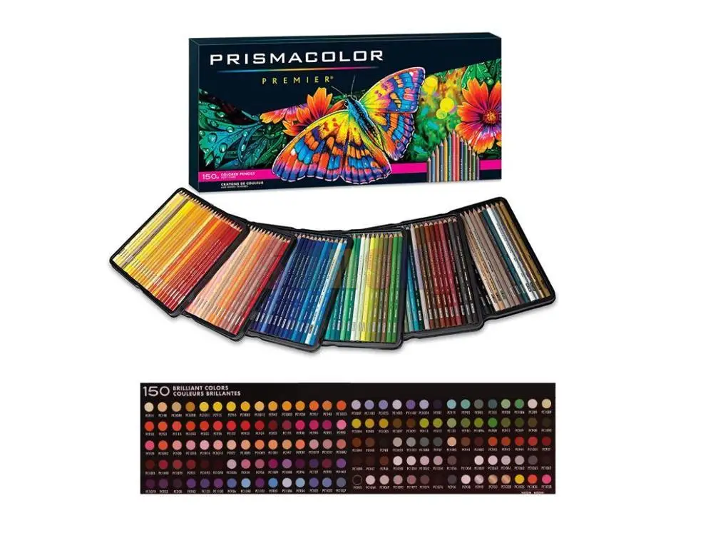 США Prismacolor Premier 150 цвет художественные рисовальные карандаши масляный карандаш 3 8