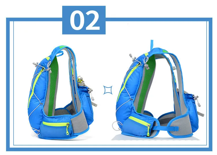15L велосипедная Сумка для бега, мужская и женская сумка для воды, рюкзак, дышащий ультра-светильник, рюкзак для велоспорта, беговые марафоны