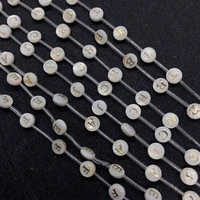 natural sea shell beads letter spacer beads beaded mother of pearl beads diy making necklace bracelet jewelry accessories