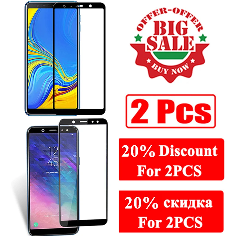 Защитный лист для Samsung A7 A6 A8 Plus A9 2018 A309F A750 Samsun A 7 9 8 6 защита экрана 9A 8A 7A закаленное